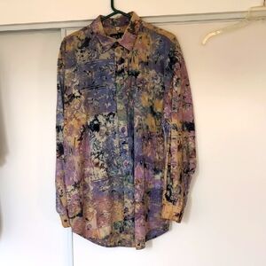 Multicolor Abstract Men's Shirt